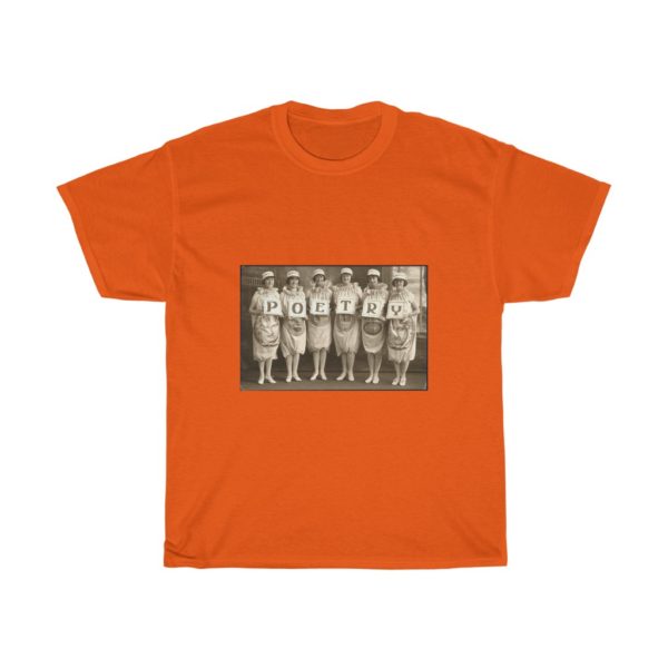 Poetry Girls Unisex Heavy Cotton Tee - Image 5