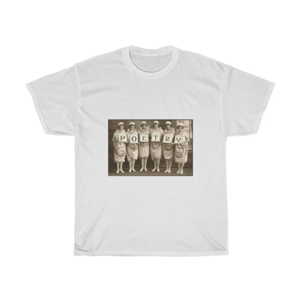 Poetry Girls Unisex Heavy Cotton Tee - Image 2