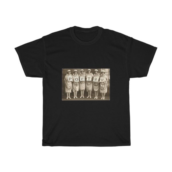 Poetry Girls Unisex Heavy Cotton Tee - Image 3