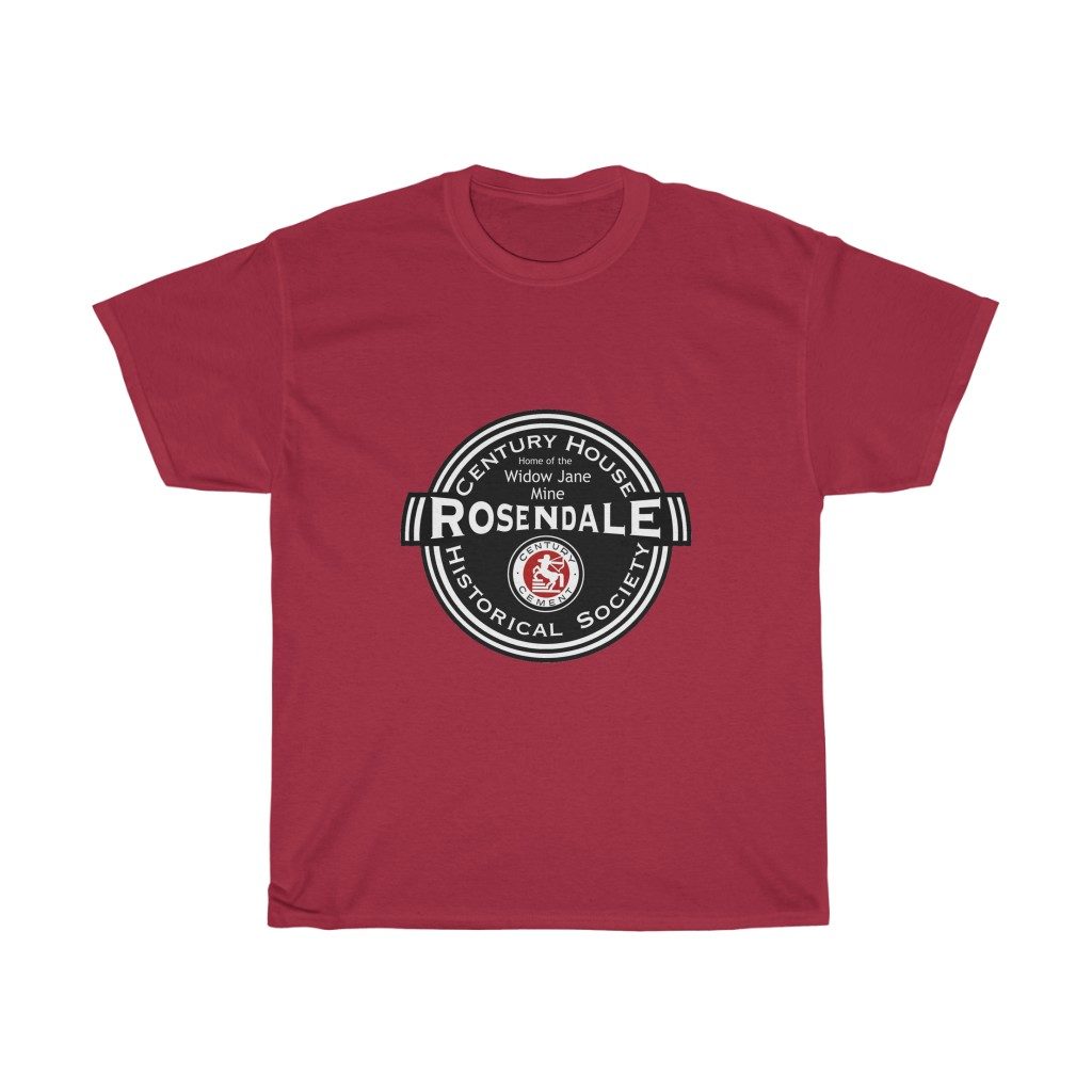CHHS Rosendale Unisex Heavy Cotton Tee – Century House Historical