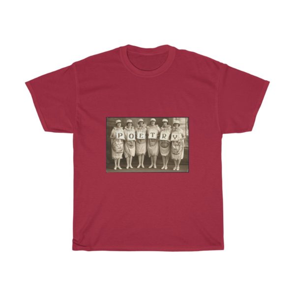 Poetry Girls Unisex Heavy Cotton Tee - Image 14