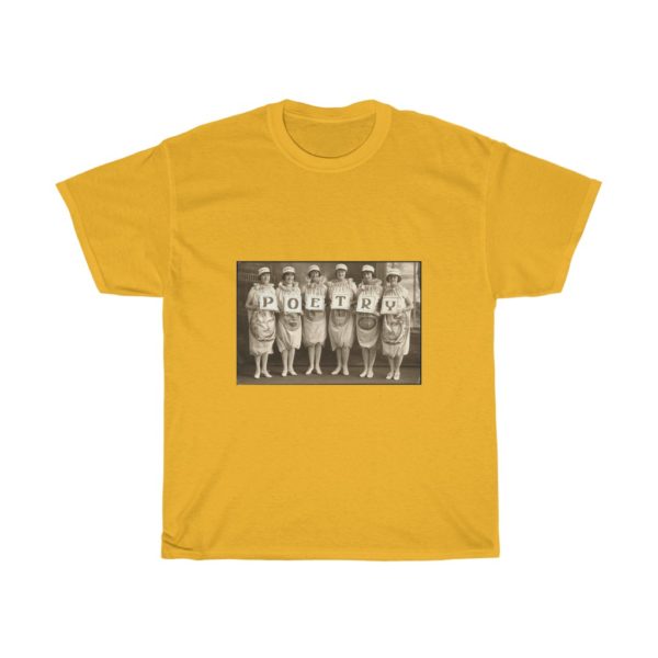Poetry Girls Unisex Heavy Cotton Tee - Image 4