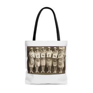 Cement Girls Tote Bag