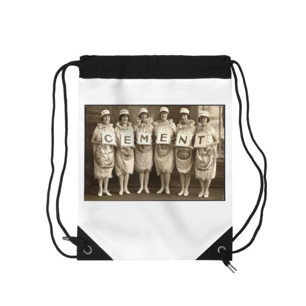 Cement Girls Drawstring Bag - Image 2