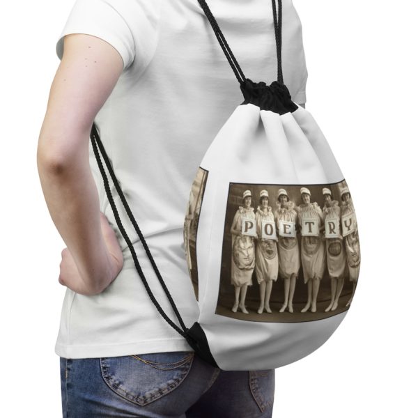 Poetry Girls Drawstring Bag - Image 3