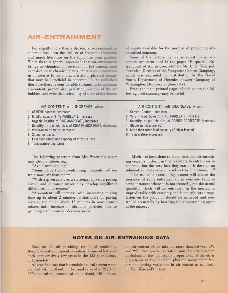 Rosendale Natural Cement Brochure 48