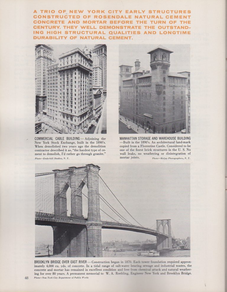 Rosendale Natural Cement Brochure 49