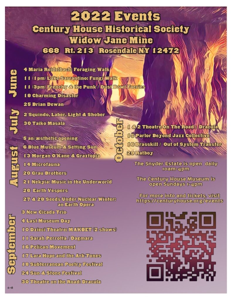 CHHS 2022 events poster