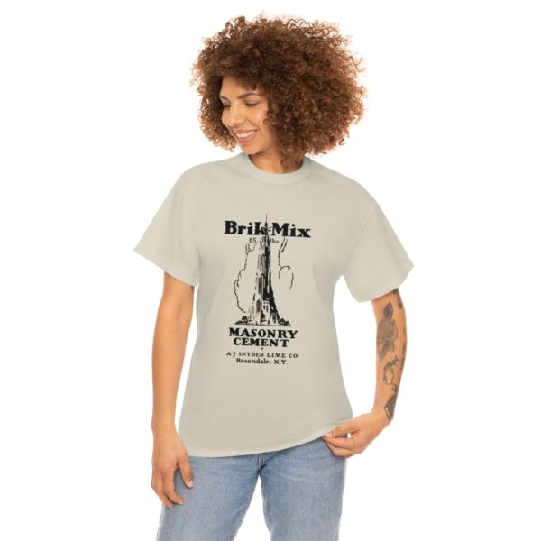 Brik-Mix Unisex Heavy Cotton Tee - Image 2