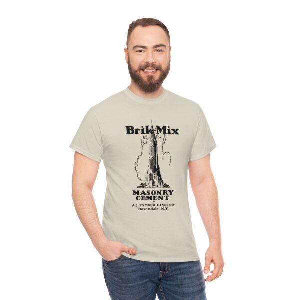 Brik-Mix Unisex Heavy Cotton Tee - Image 4