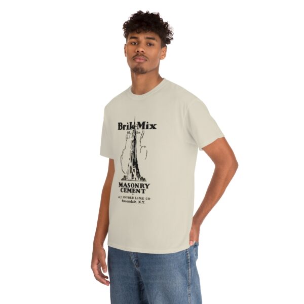 Brik-Mix Unisex Heavy Cotton Tee - Image 5
