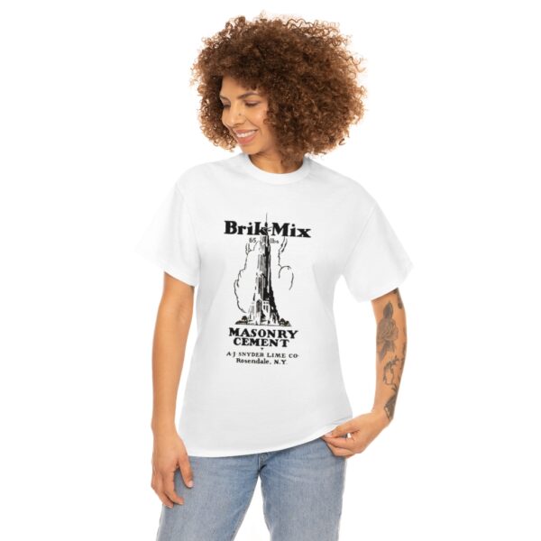 Brik-Mix Unisex Heavy Cotton Tee - Image 7