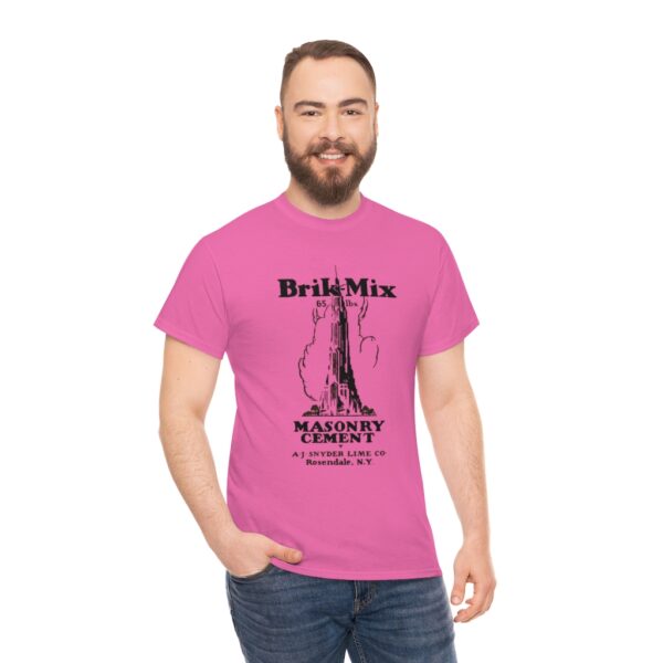 Brik-Mix Unisex Heavy Cotton Tee - Image 54