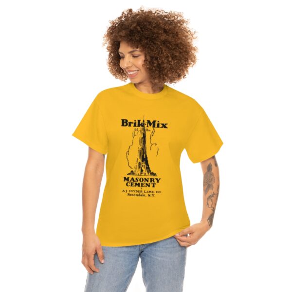 Brik-Mix Unisex Heavy Cotton Tee - Image 17