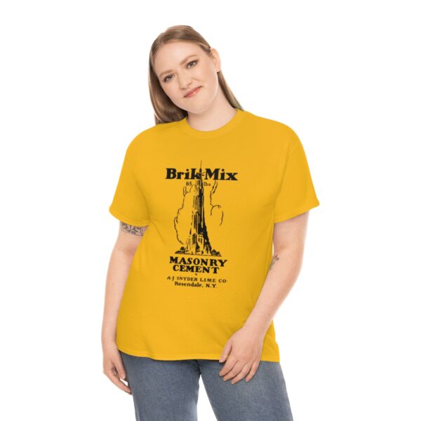 Brik-Mix Unisex Heavy Cotton Tee - Image 18