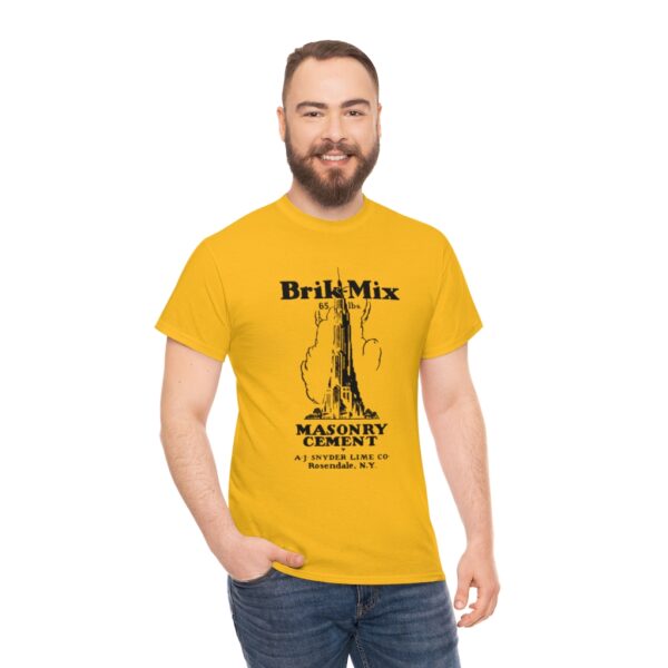 Brik-Mix Unisex Heavy Cotton Tee - Image 19