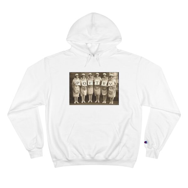 Poetry Girls Champion Hoodie - Image 4
